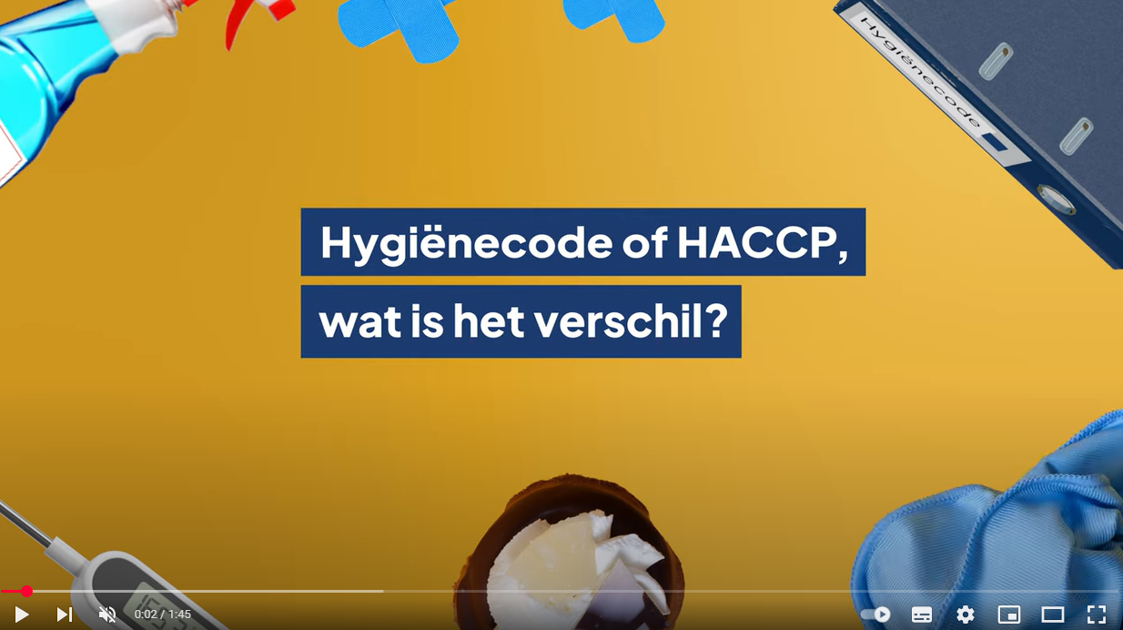 Hygiënecode Vs HACCP Video